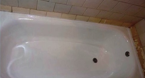 Восстановление ванны акрилом | Елизаровская
